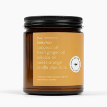 Load image into Gallery viewer, Ginger Chai Beeswax Jar Candle | Fontana Candle Co. [Online Only]
