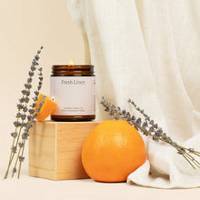 Load image into Gallery viewer, Fresh Linen Beeswax Jar Candle | Fontana Candle Co. [Online Only]

