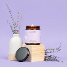 Load image into Gallery viewer, Lavender Beeswax Jar Candle | Fontana Candle Co. [Online Only]
