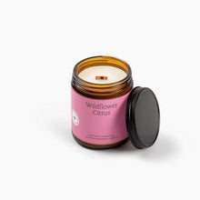 Load image into Gallery viewer, Wildflower Citrus Beeswax Jar Candle | Fontana Candle Co. [Online Only]
