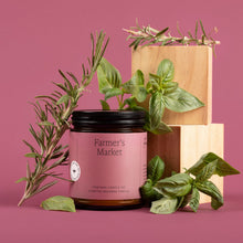 Load image into Gallery viewer, Farmer's Market Beeswax Jar Candle | Fontana Candle Co. [Online Only]

