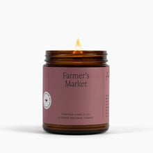 Load image into Gallery viewer, Farmer's Market Beeswax Jar Candle | Fontana Candle Co. [Online Only]
