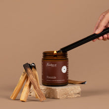 Load image into Gallery viewer, Fireside Beeswax Jar Candle | Fontana Candle Co. [Online Only]
