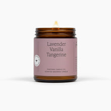 Load image into Gallery viewer, Lavender Vanilla Tangerine Beeswax Jar Candle | Fontana Candle Co. [Online Only]
