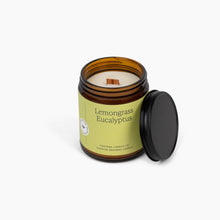 Load image into Gallery viewer, Lemongrass Eucalyptus Beeswax Jar Candle | Fontana Candle Co. [Online Only]

