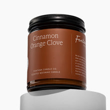 Load image into Gallery viewer, Cinnamon Orange Clove Beeswax Jar Candle | Fontana Candle Co. [Online Only]
