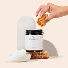 Load image into Gallery viewer, Pure Unscented Beeswax Jar Candle | Fontana Candle Co. [Online Only]
