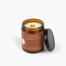 Load image into Gallery viewer, Cinnamon Orange Clove Beeswax Jar Candle | Fontana Candle Co. [Online Only]
