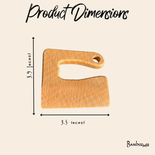 Load image into Gallery viewer, Wooden Dough Cutter Knife [Online Only]
