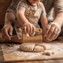 Load image into Gallery viewer, Wooden Dough Cutter Knife [Online Only]
