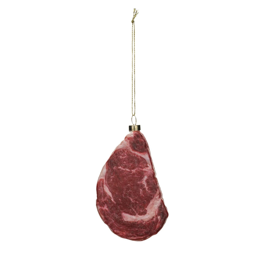 Rib Eye Steak Ornament