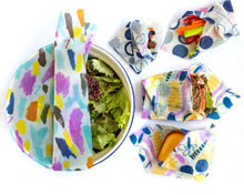 Load image into Gallery viewer, Z Wraps 5-pack Reusable Food Wraps [Online Only]

