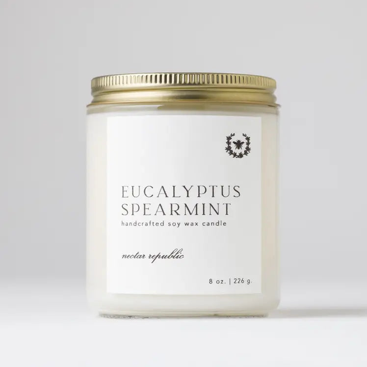 Nectar Republic Soy Candle Jar (4 scents)