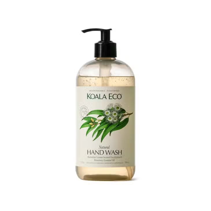 Koala Eco Natural Hand Wash Lemon Scented Eucalyptus & Rosemary (2 sizes)