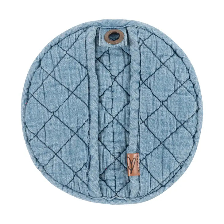 Denim Potholder Set of 2