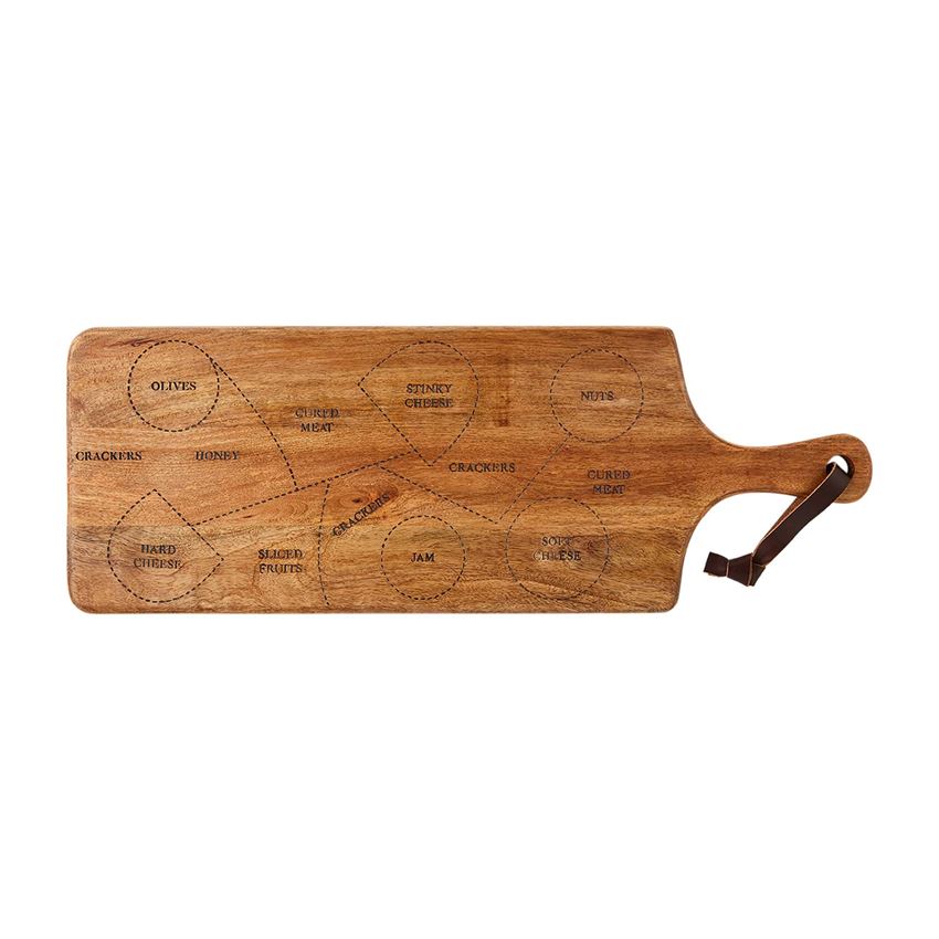 Engraved Charcuterie Serving Board