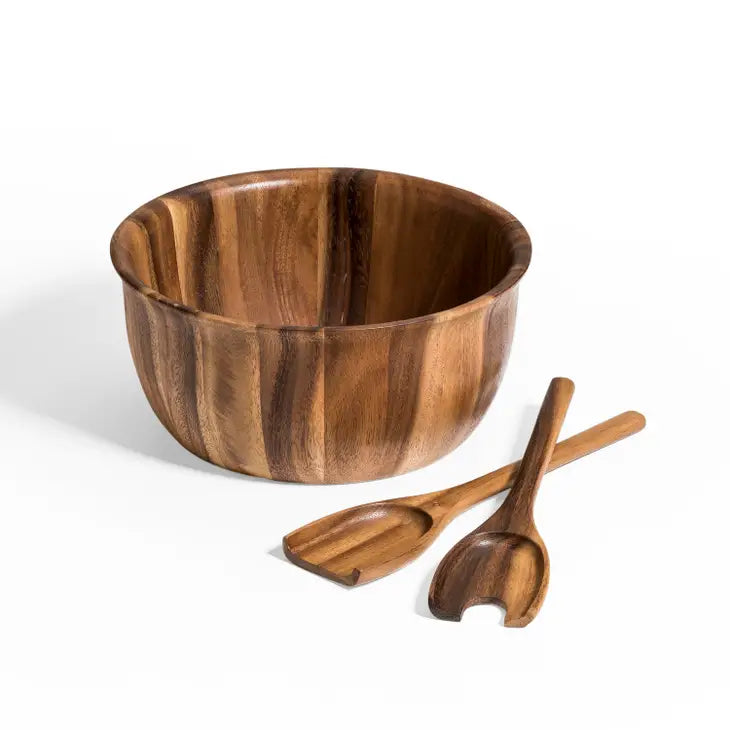 Large Salad Bowl w/ Servers