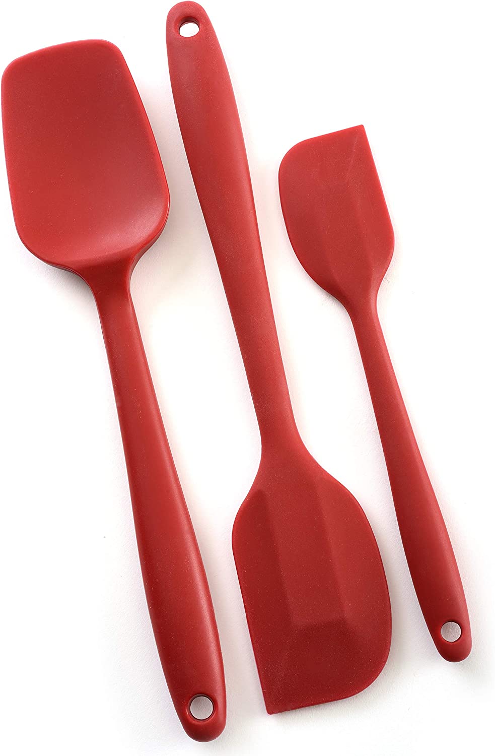 Red Silicone Spatulas (3 styles)