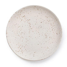 Load image into Gallery viewer, Ribbed Ceramic Speckled Plate (2 Sizes)
