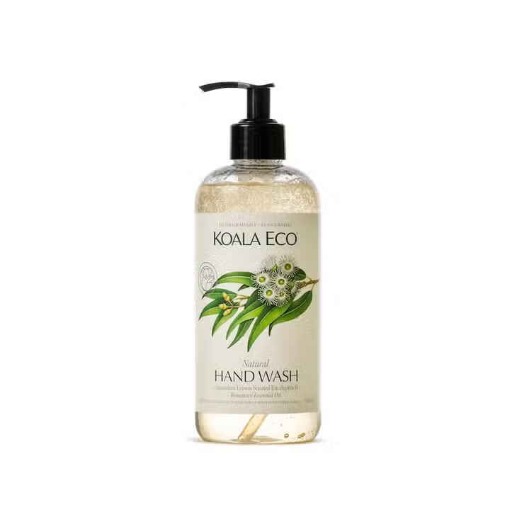 Koala Eco Natural Hand Wash Lemon Scented Eucalyptus & Rosemary (2 sizes)