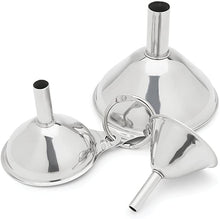 Load image into Gallery viewer, Stainless Steel Mini Funnel Set
